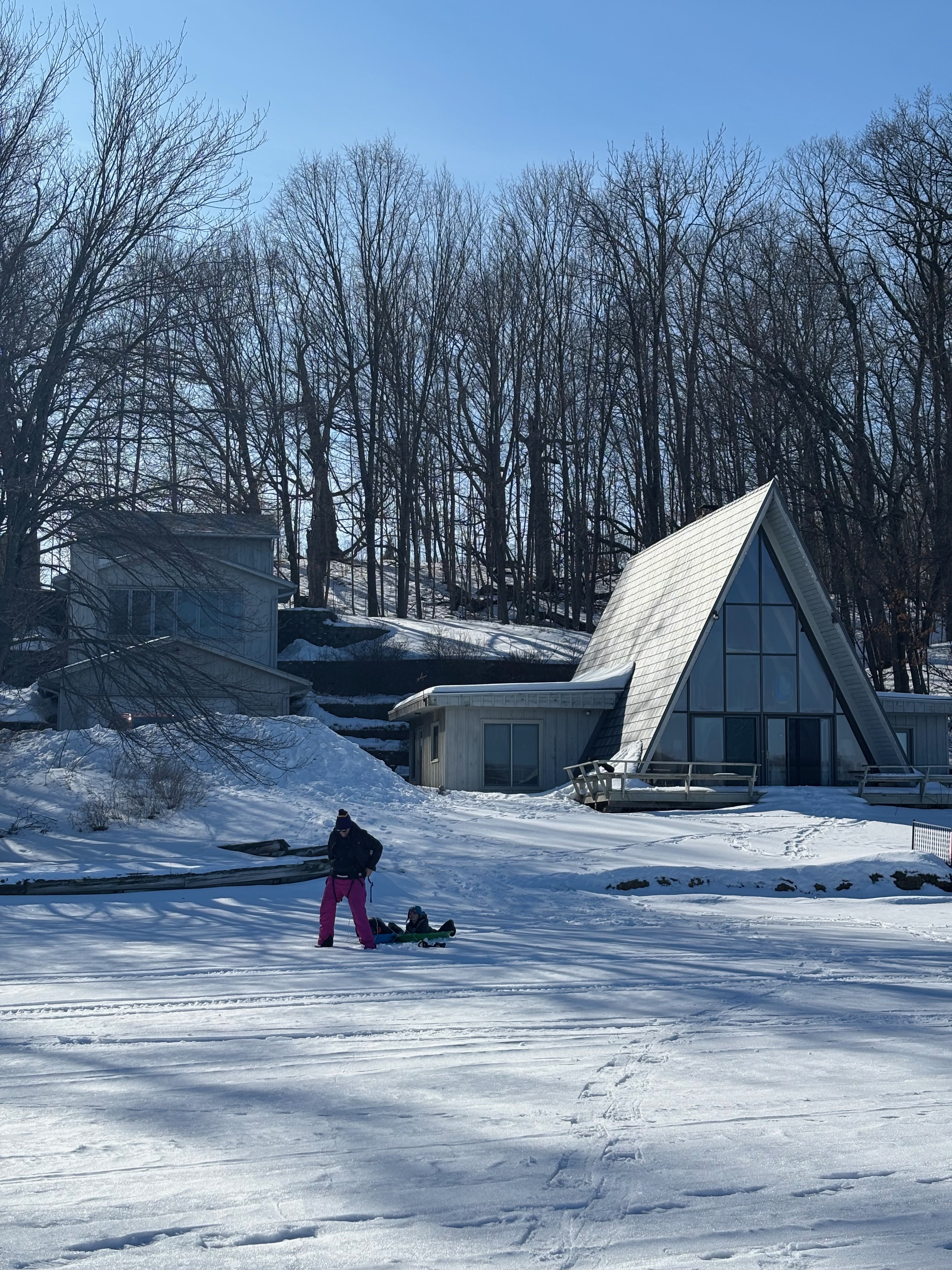 Winter cabin